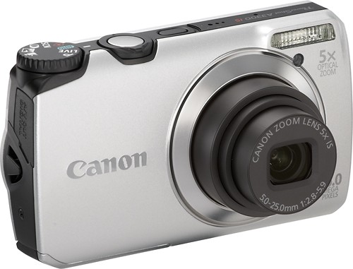 Best Buy: Canon PowerShot A3300 IS 16.0-Megapixel Digital Camera