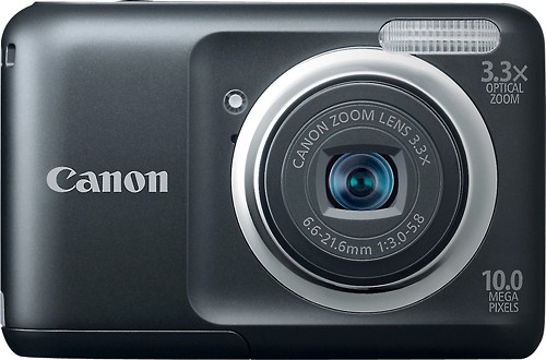 Aan het leren hurken faillissement Best Buy: Canon PowerShot A800 10.0-Megapixel Digital Camera Black PowerShot  A800 Black