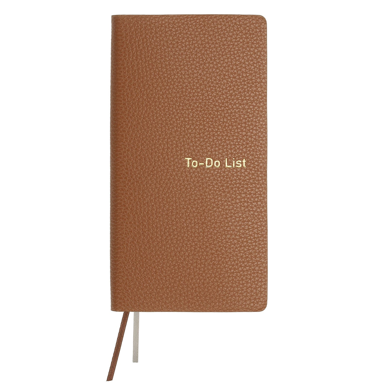 Unique Bargains - Leather To Do List Notepads 160 Pages 6.5x3.2 Inch Daily Planner Notebook for Business Personal Schedule - Brown