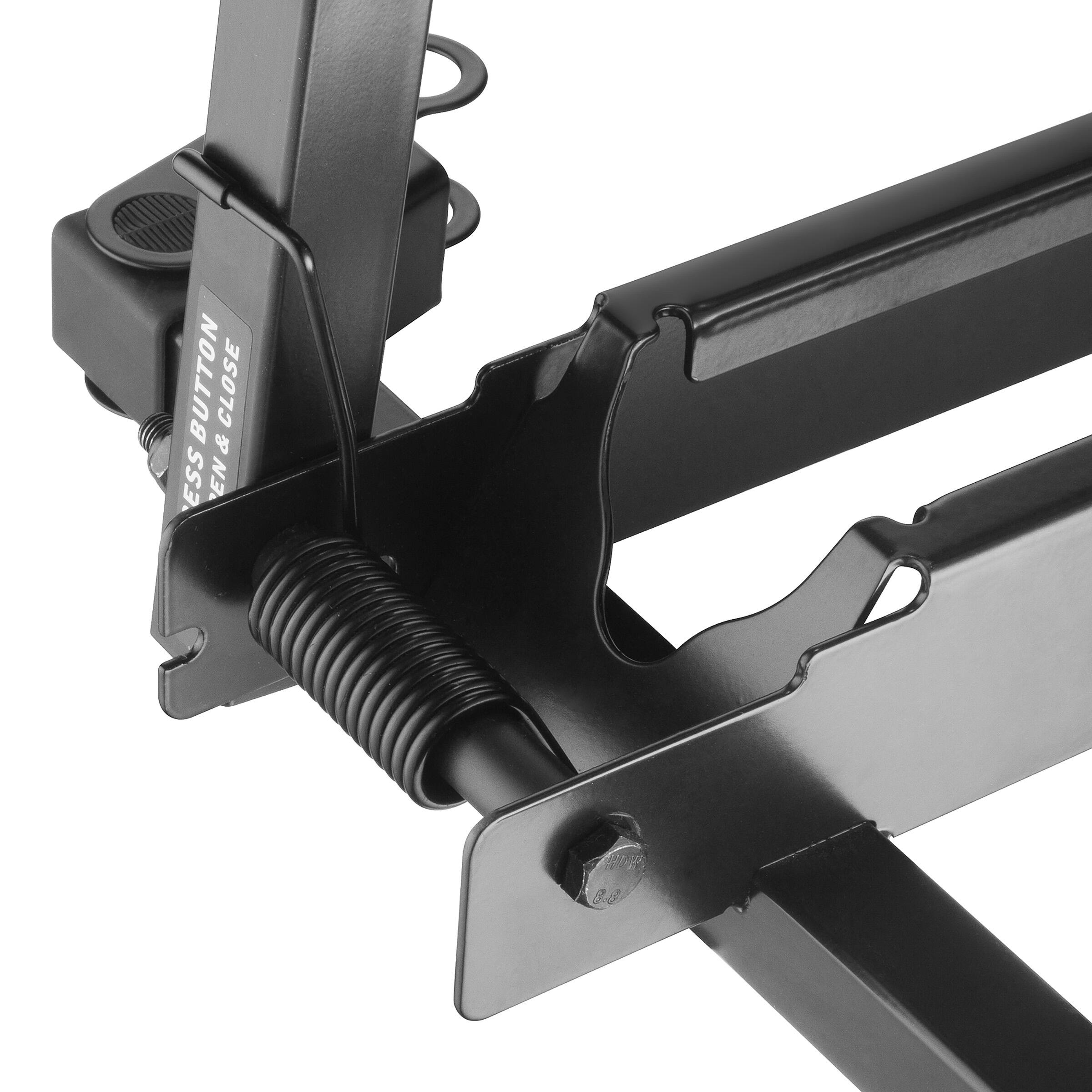 The text on the image is "ESS BUTTON & CLOSE".