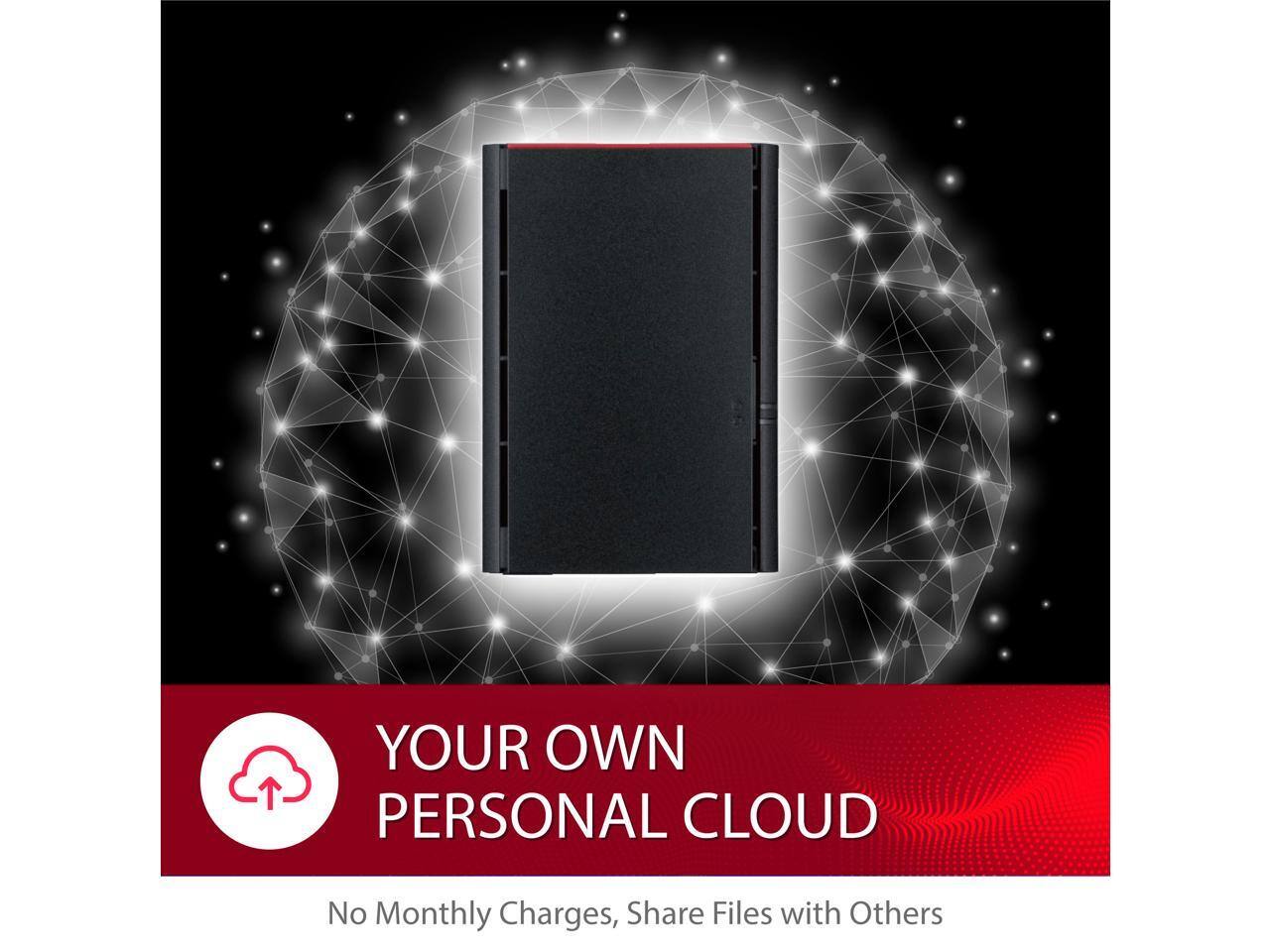 YOUR OWN PERSONAL CLOUD  
No Monthly Charges, Share Files with Others