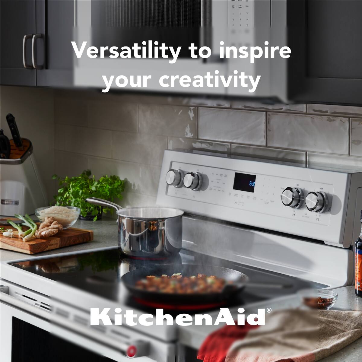 Versatility to inspire your creativity

KitchenAid