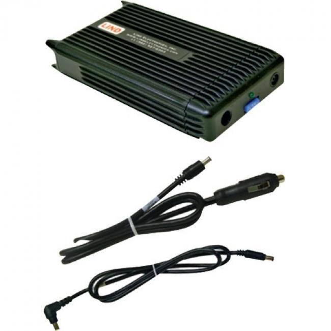 Front. Panasonic - Panasonic Lind CF-LNDDC80 Auto Adapter - 80 W - 12 V DC, 24 V DC Input - Black.