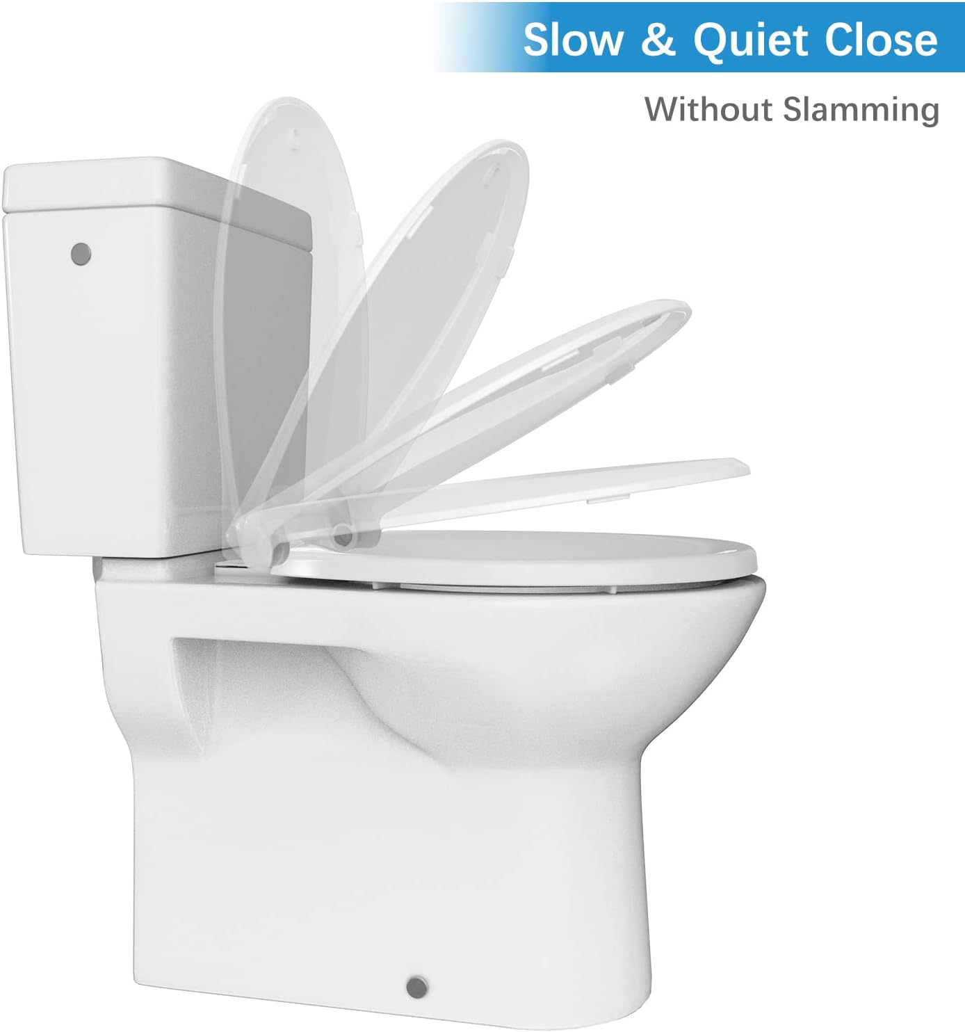 Slow & Quiet Close  
Without Slamming