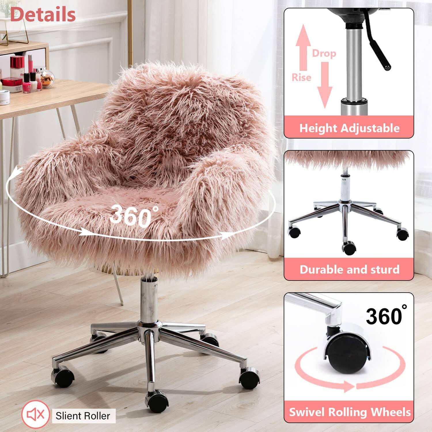 Details

- Height Adjustable
- 360°
- Durable and sturdy
- Silent Roller
- Swivel Rolling Wheels