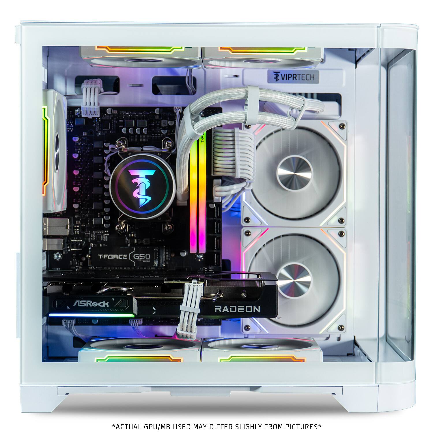 VIPRTECH  
T-FORCE G50  
ASRock RADEON  
*ACTUAL GPU/MB USED MAY DIFFER SLIGHTLY FROM PICTURES*