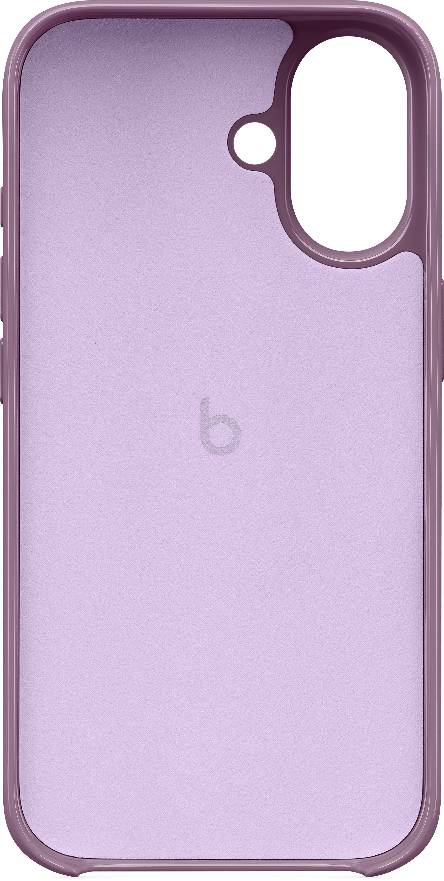 Left. Beats - iPhone 16 Case with MagSafe - Sunset Purple.