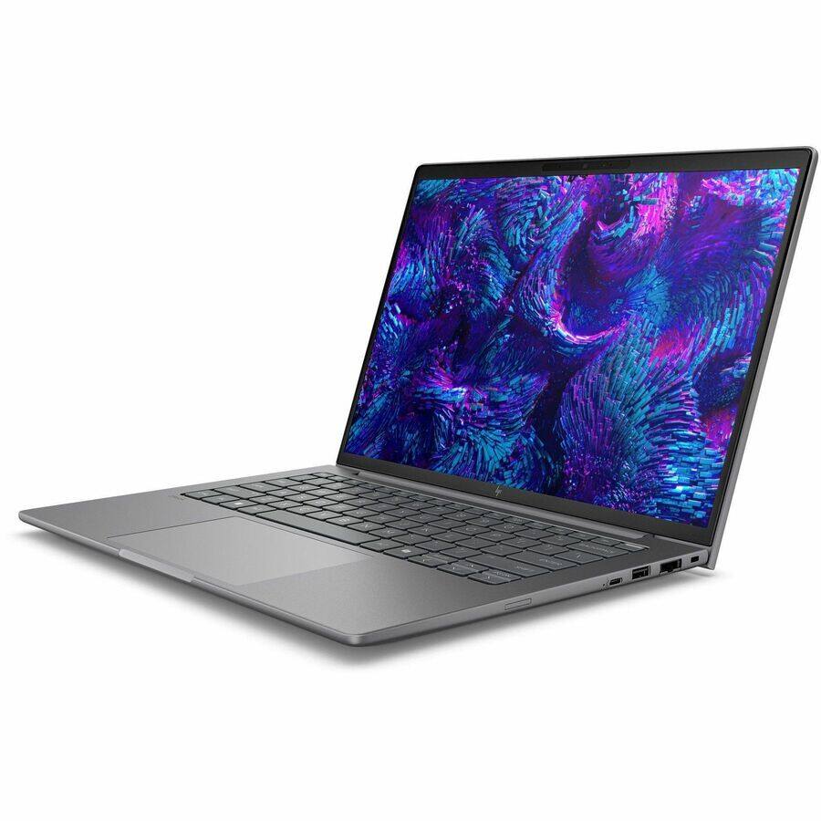 Alt View 4. HP - HP ZBook 8 G1i 14" Mobile Workstation - WUXGA - 60 Hz - Intel Core Ultra 7 255H - 32 GB - 512 GB SSD - English Keyboard - Silver.