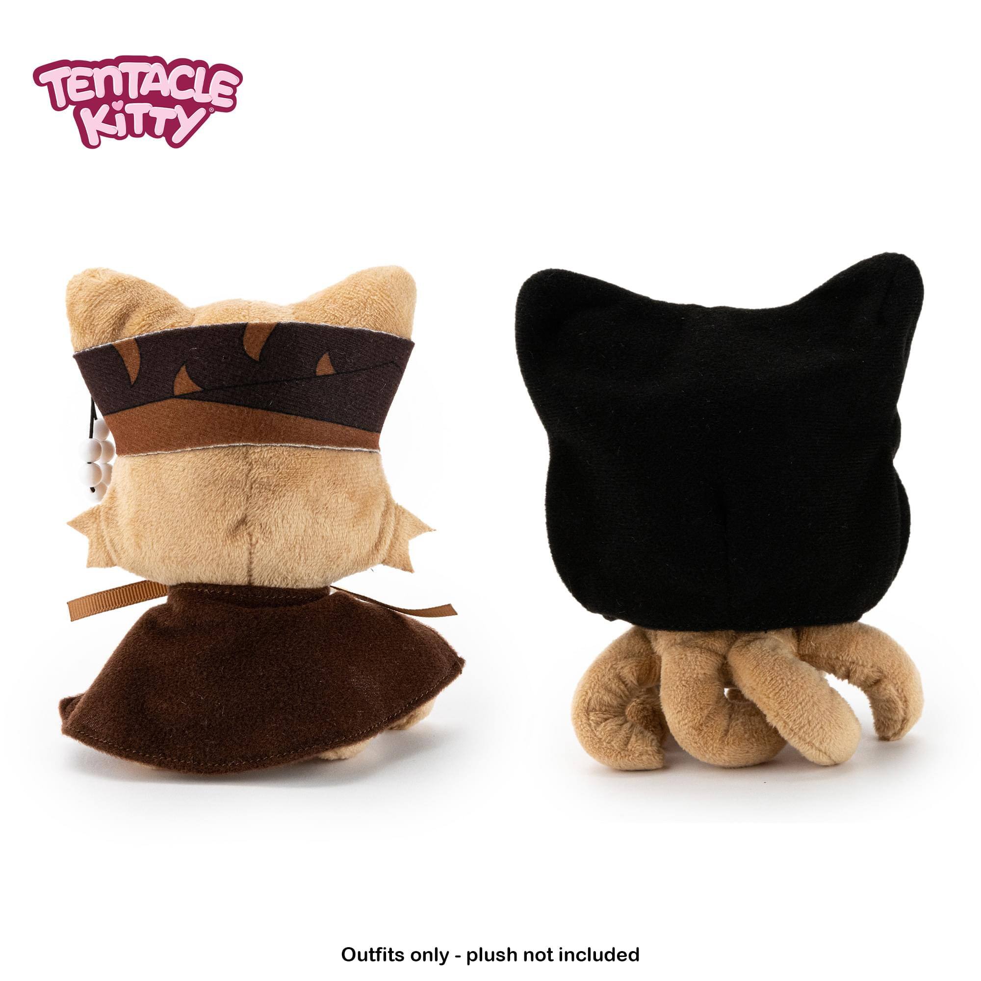 TENTACLE KITTY Outfits only - plush not included