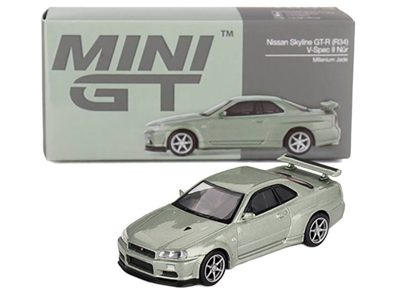 MINI GT™  
Nissan Skyline GT-R (R34)  
V-Spec II Nür  
Millennium Jade