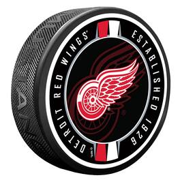 Mustang Drinkware - Detroit Red Wings Ribbon Hockey Puck - Multicolor