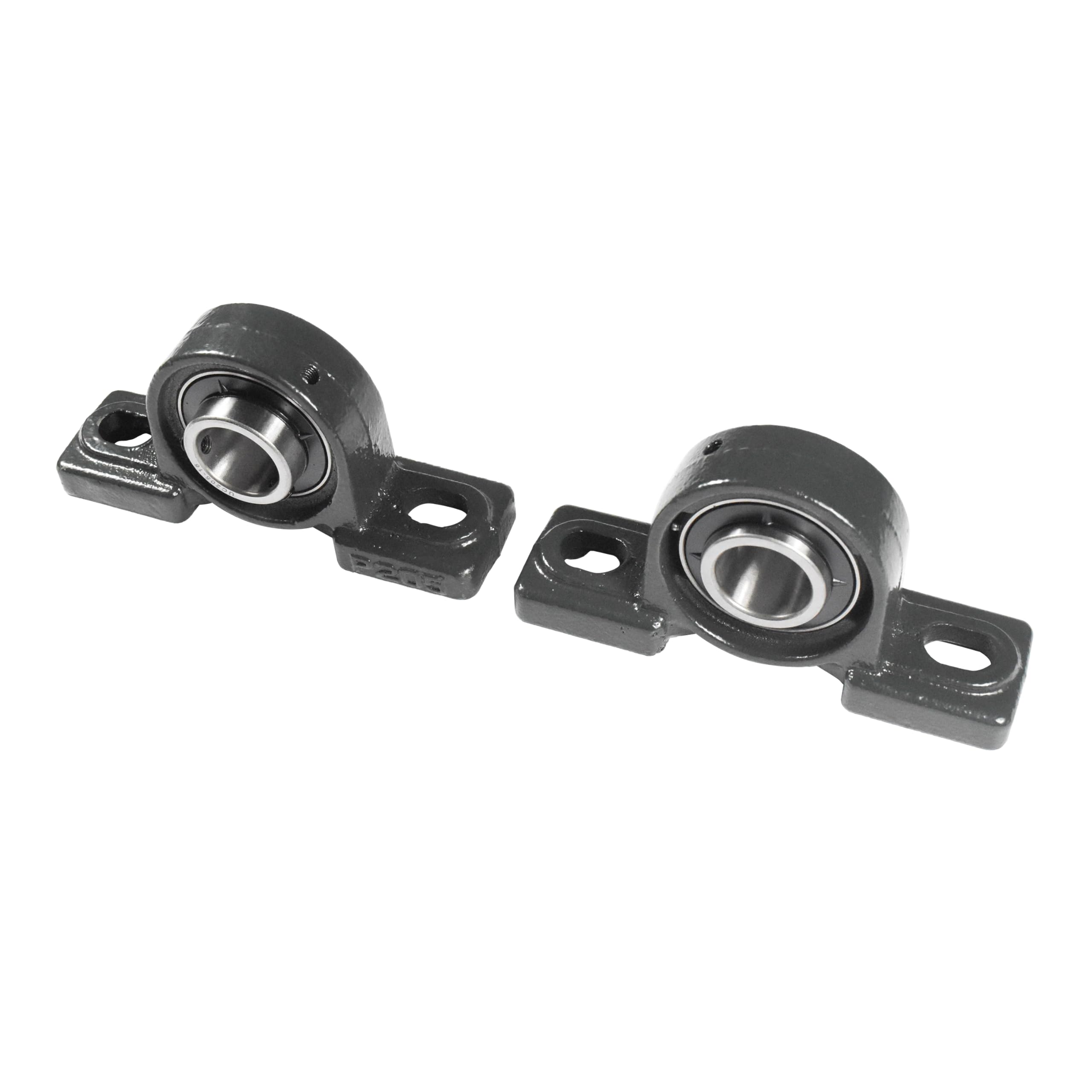 Alt View 2. HQRP - UCP205-16 2-Bolt Pillow Block Bearings 1 in Bore Self-Aligning Solid Base, 2 Pack.