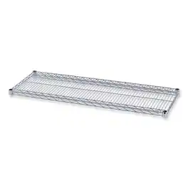 Alera - Industrial Wire Shelving Extra Wire Shelves, 48w X 18d, Silver, 2 Shelves/carton - Silver
