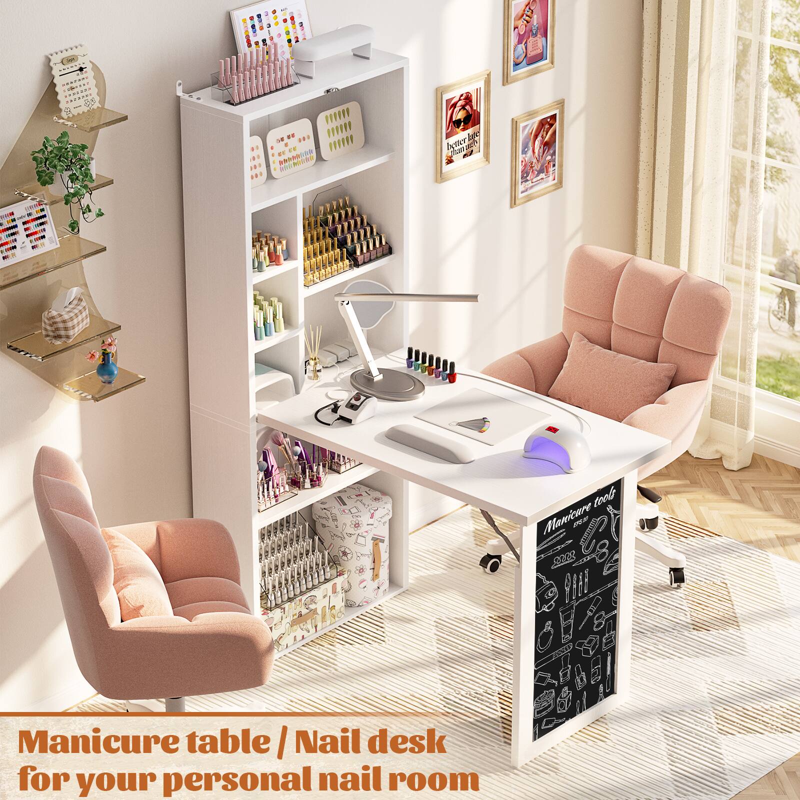 Manicure table / Nail desk for your personal nail room