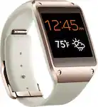 Best Buy Samsung Galaxy Gear Smart Watch for Select Samsung Galaxy Mobile Phones Rose Gold SM VZ7000WDAXAR