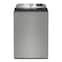 Maytag - 5.3 Cu. Ft. Pet Pro Top Load Impeller Washer with Extra Power and Sanitize Cycle with Oxi - Classic Silver