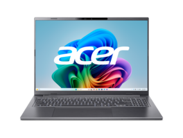 Acer - Aspire 16 AI Copilot+ PC A16-A71MT-R6VQ 16" WUXGA AMD Ryzen AI 7 445 16GB RAM 512GB SSD Radeon 840M Win11 - Steel Gray