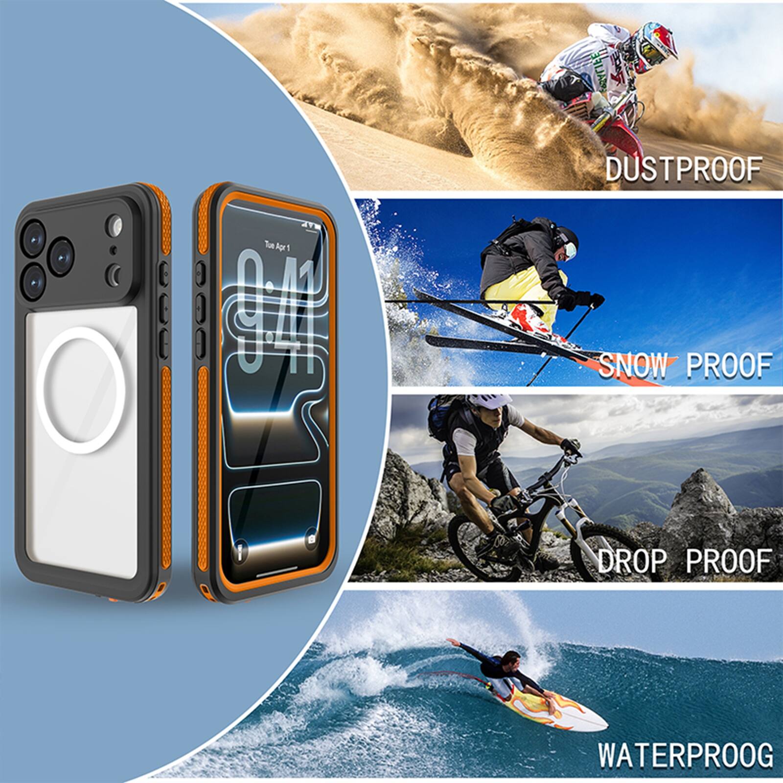 Tut Agr 1 9 DUSTPROOF SNOW PROOF DROP PROOF WATERPROOF