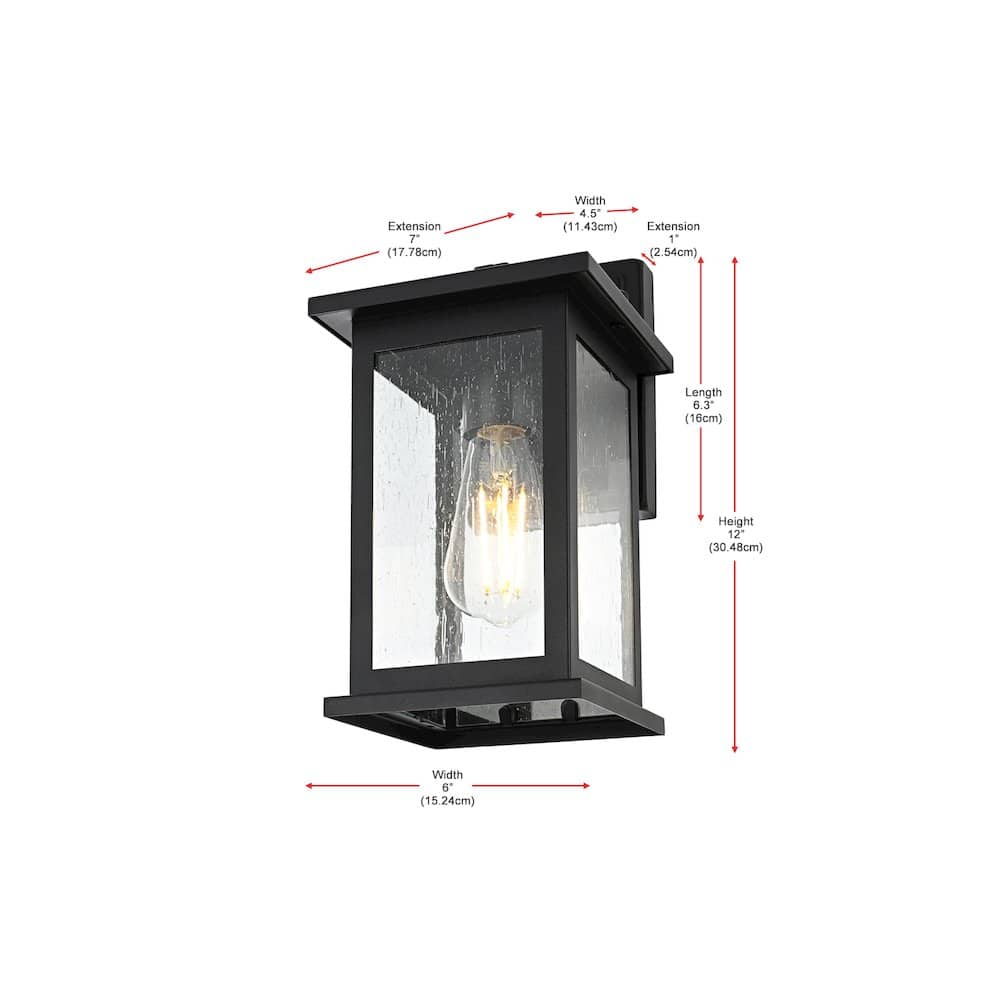 Elegant Lighting - Ringgold 7 inch Outdoor Pendant - Black price history on PriceWatchPro