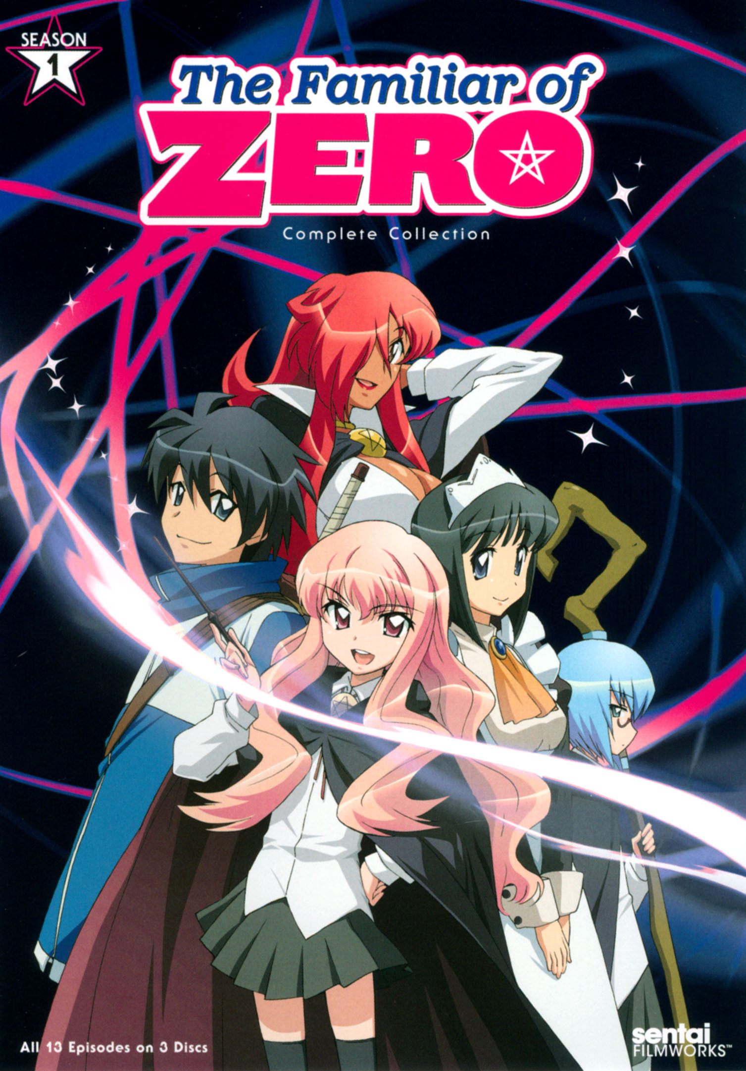 DVD Anime The Familiar of Zero Season 1-4 + OVA + MV Box Set