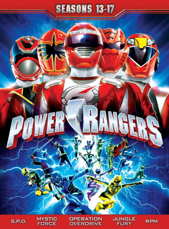 Power Rangers: Seasons 13-17 [22 Discs] [DVD]