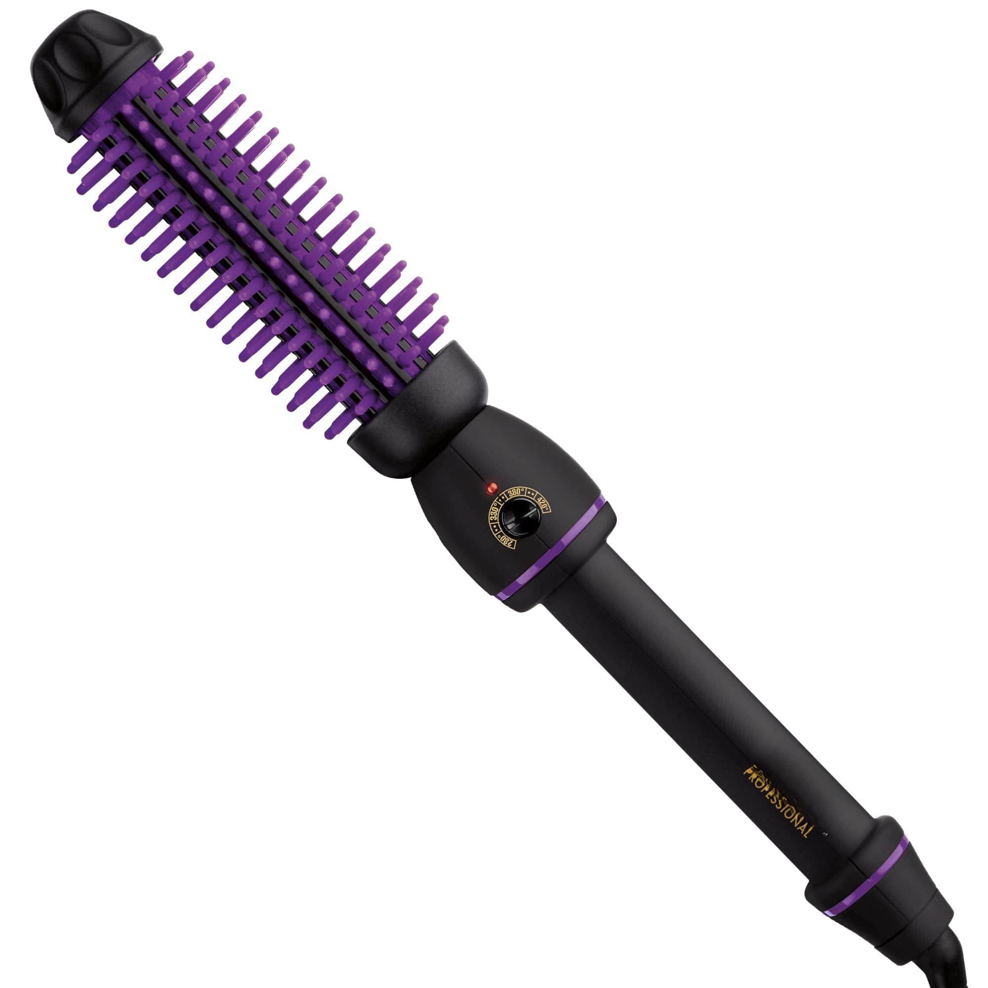 The Best Inks - Pro Artist Heated Silicone Bristle Brush Styler Helps Create Volume And Fullness (1 In) 1146 - Default