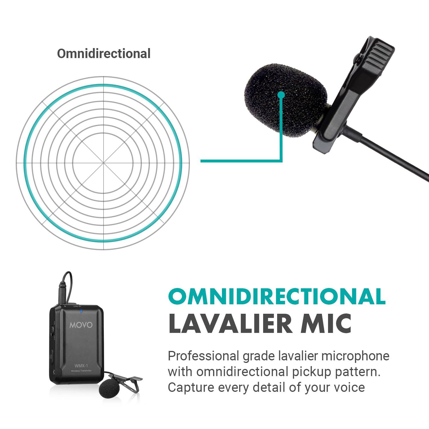 Omnidirectional Lavalier Mic

Professional grade lavalier microphone with omnidirectional pickup pattern. Capture every detail of your voice.