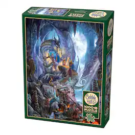 Outset Media - Outset Media: Cobble Hill 1000 Piece Puzzle: Dragonforge - Reference Poster Included