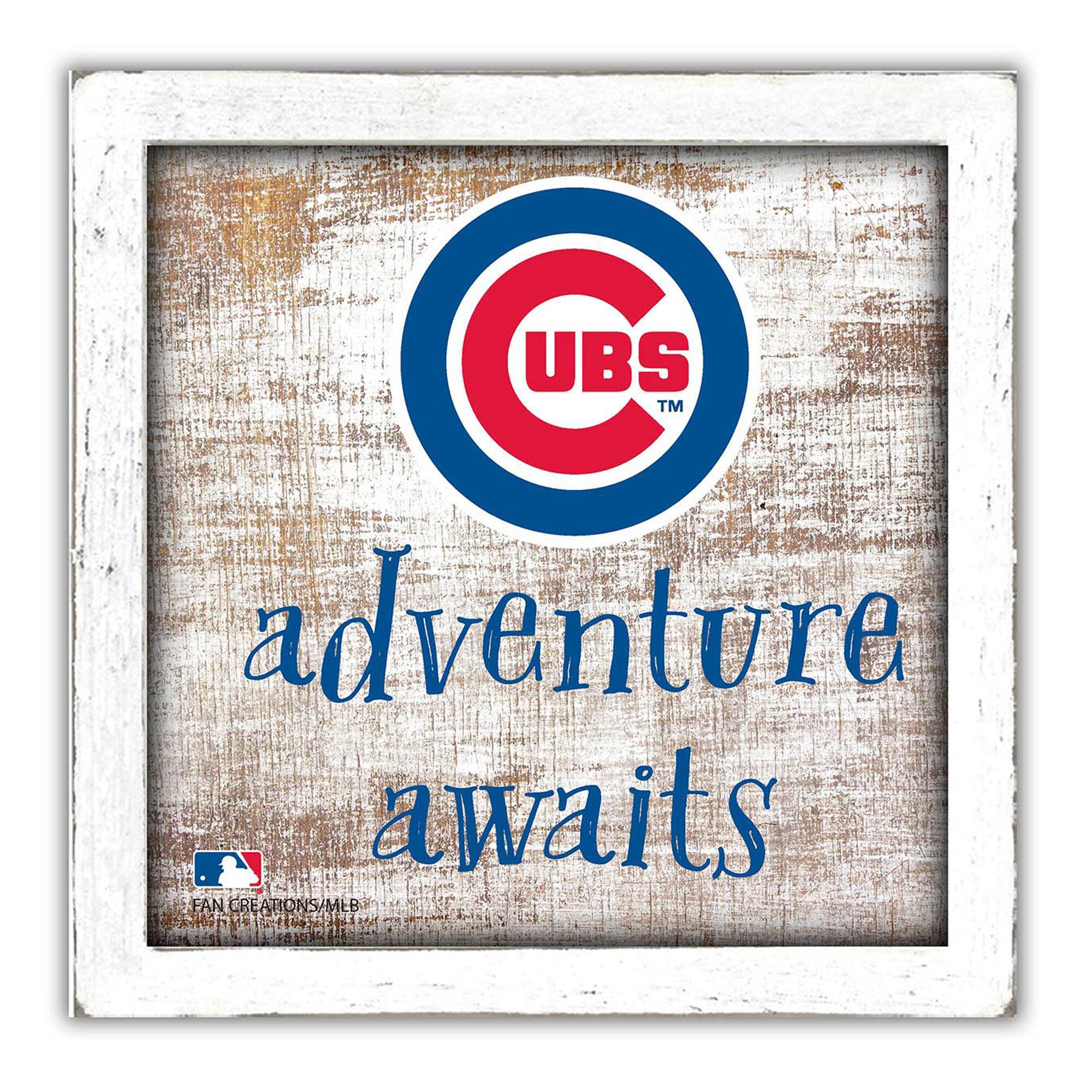 Chicago Cubs 14'' x 13'' Adventure Awaits Money Box