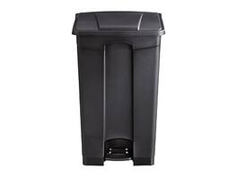 Safco - Indoor Step Trash Can, Plastic, 23 Gal. (9923BL) - Black
