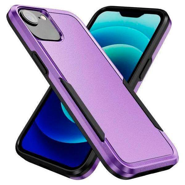 Front. Entronix - Entronix iPhone 16E Case - Soft-Touch Dual-Layer Protective Cover - Purple.