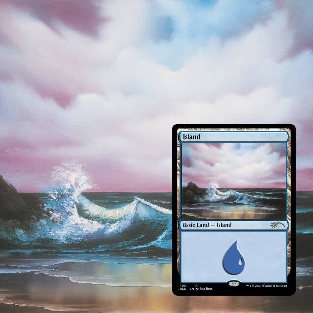 Island  
Basic Land — Island  
103 SLD  
EN  
Bos Ross  
20:20  
of the Coast