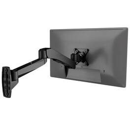 Mount-It! - CLiX Series Fully Adjustable Monitor Wall Mount with Gas Spring Arm, 13"-32" - Black