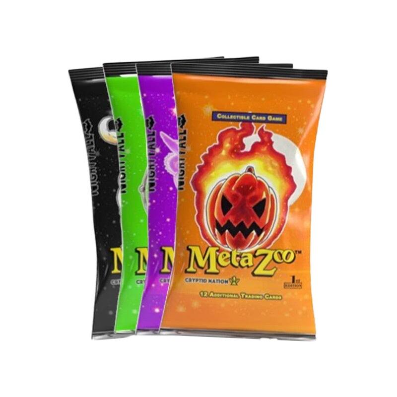 COLLECTIBLE CARD GAME  
TALL ALL  
A Micu  
LAIRI TLI  
NIGHT IIGNITALL  
IIGNITALL TM  
N  
Metazo  
CBI CR CBT  
CRYPTO NATION  
In  
12 ActiTioant  
TRABINO  
CARPE