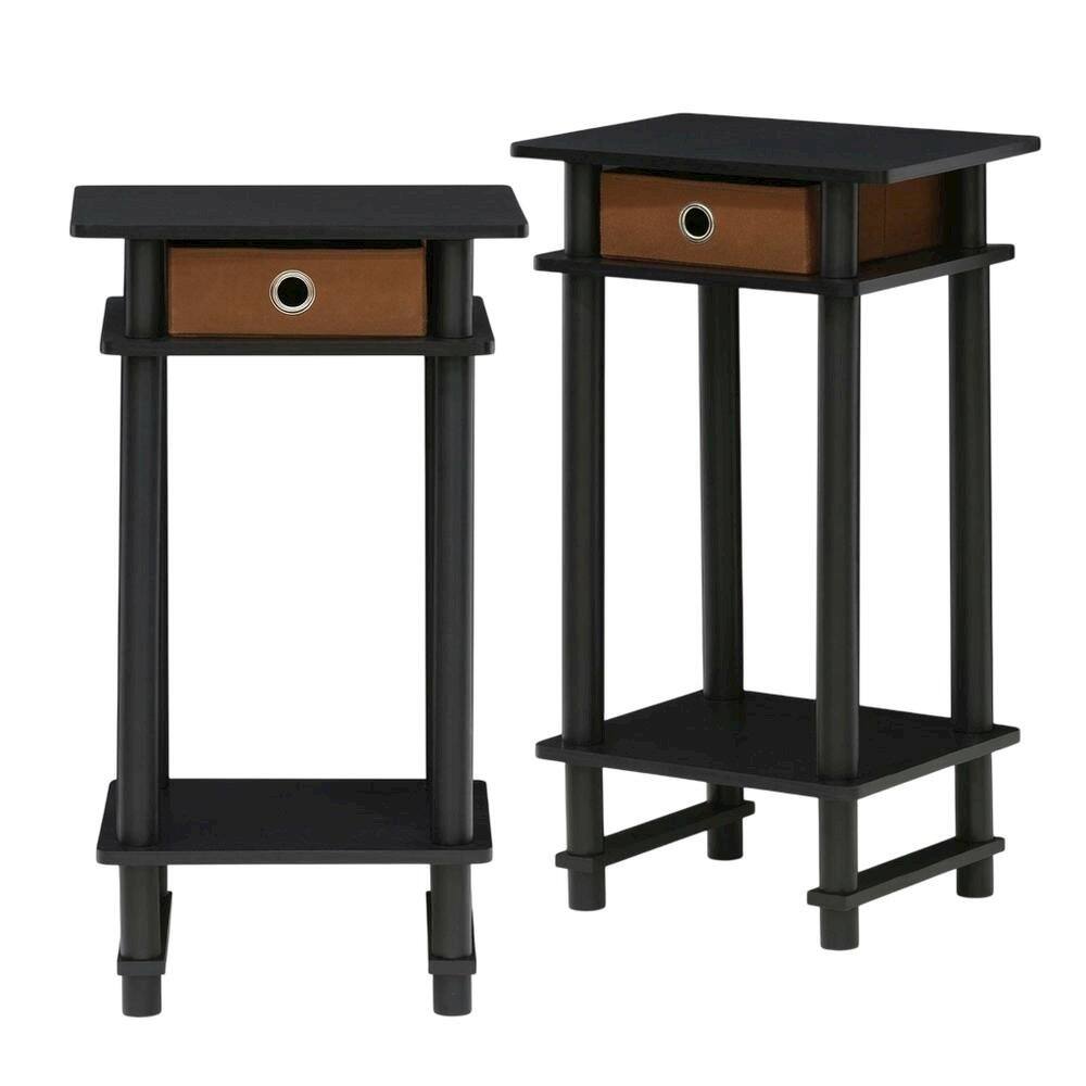 Dark Brown End Tables