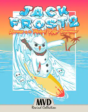 Front. Jack Frost 2: Revenge of the Mutant Killer Snowman - BLU-RAY.