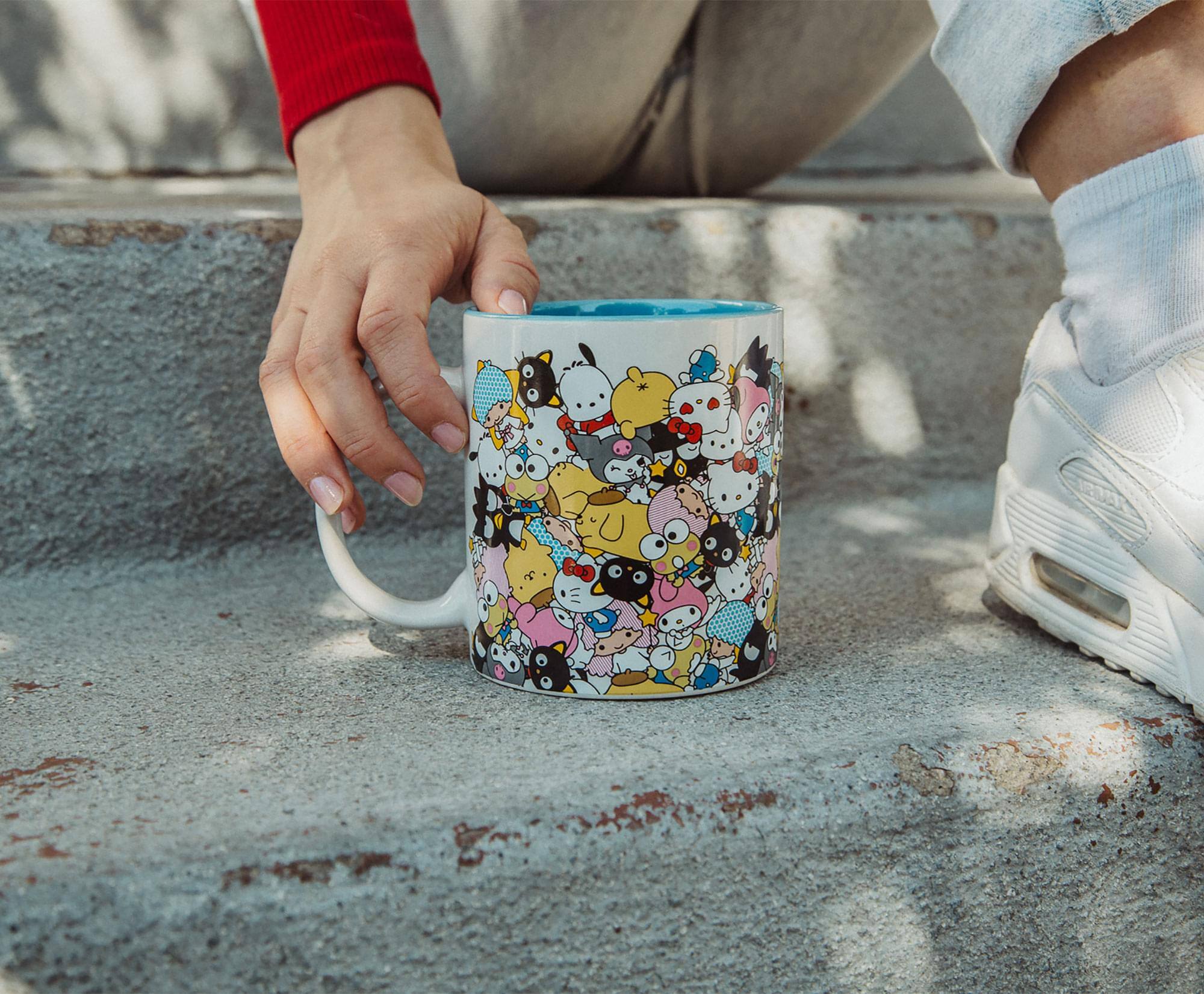 Alt View 2. Silver Buffalo - Sanrio Hello Kitty And Friends Ceramic Mug | Holds 20 Ounces - White.