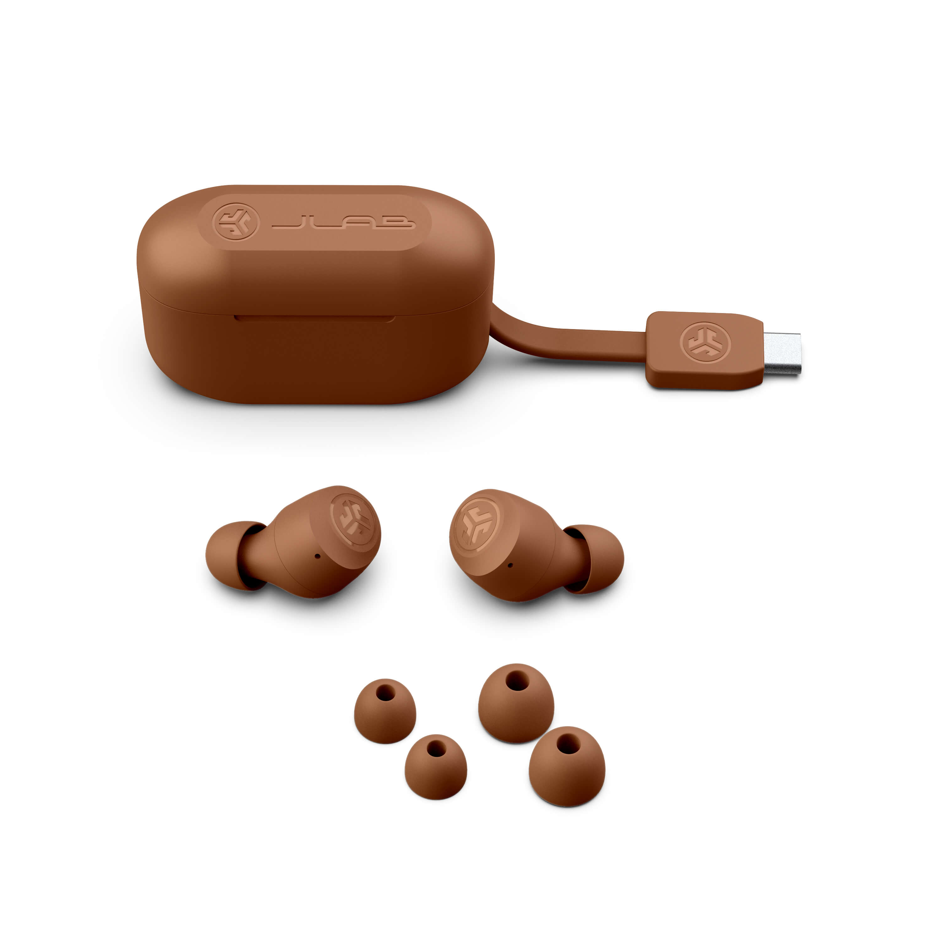 Alt View 2. JLab - GO Tones+ True Wireless Earbuds - 1615 C.