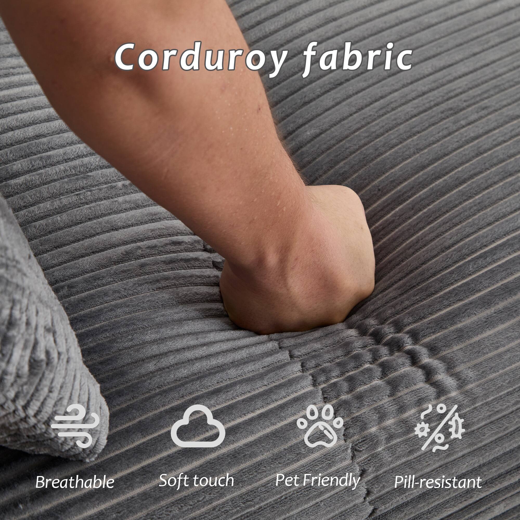 Corduroy fabric

- Breathable
- Soft touch
- Pet Friendly
- Pill-resistant