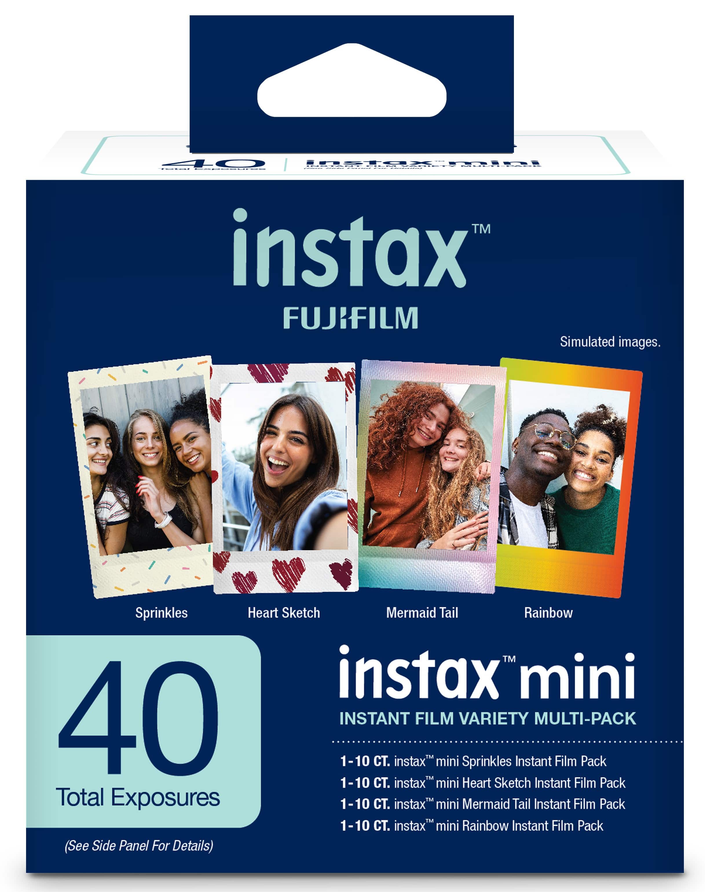 Fujifilm - instax mini Film Variety Pack - 40ct