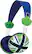 Angle Standard. Merkury Innovations - Union Jack Navy Universal Headphone - Blue/Green.