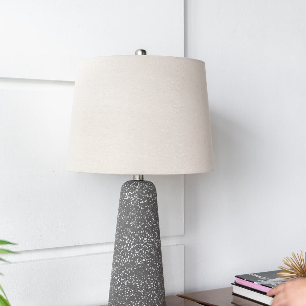 Angle. Luckbyte - 14x14x26 Inch Table Lamp.