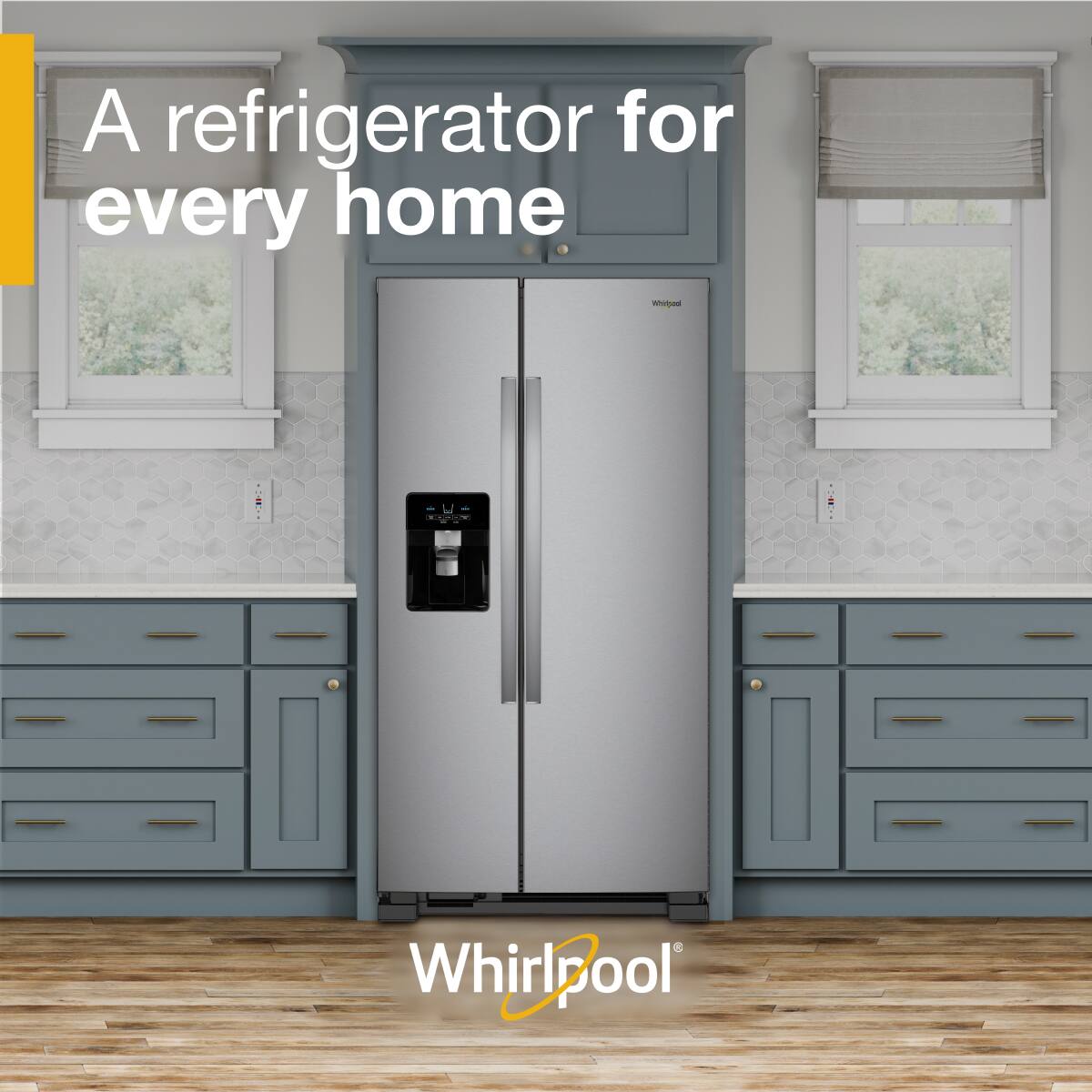 A refrigerator for every home  
Whirlpool