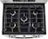 Top Standard. LG - 30" Self-Cleaning Freestanding Double Oven Gas Range - Stainless-Steel.