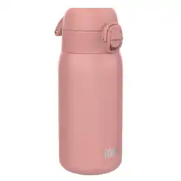 Ion8 - Single Walled Stainless Steel Water Bottle - 13oz - Ash Rose