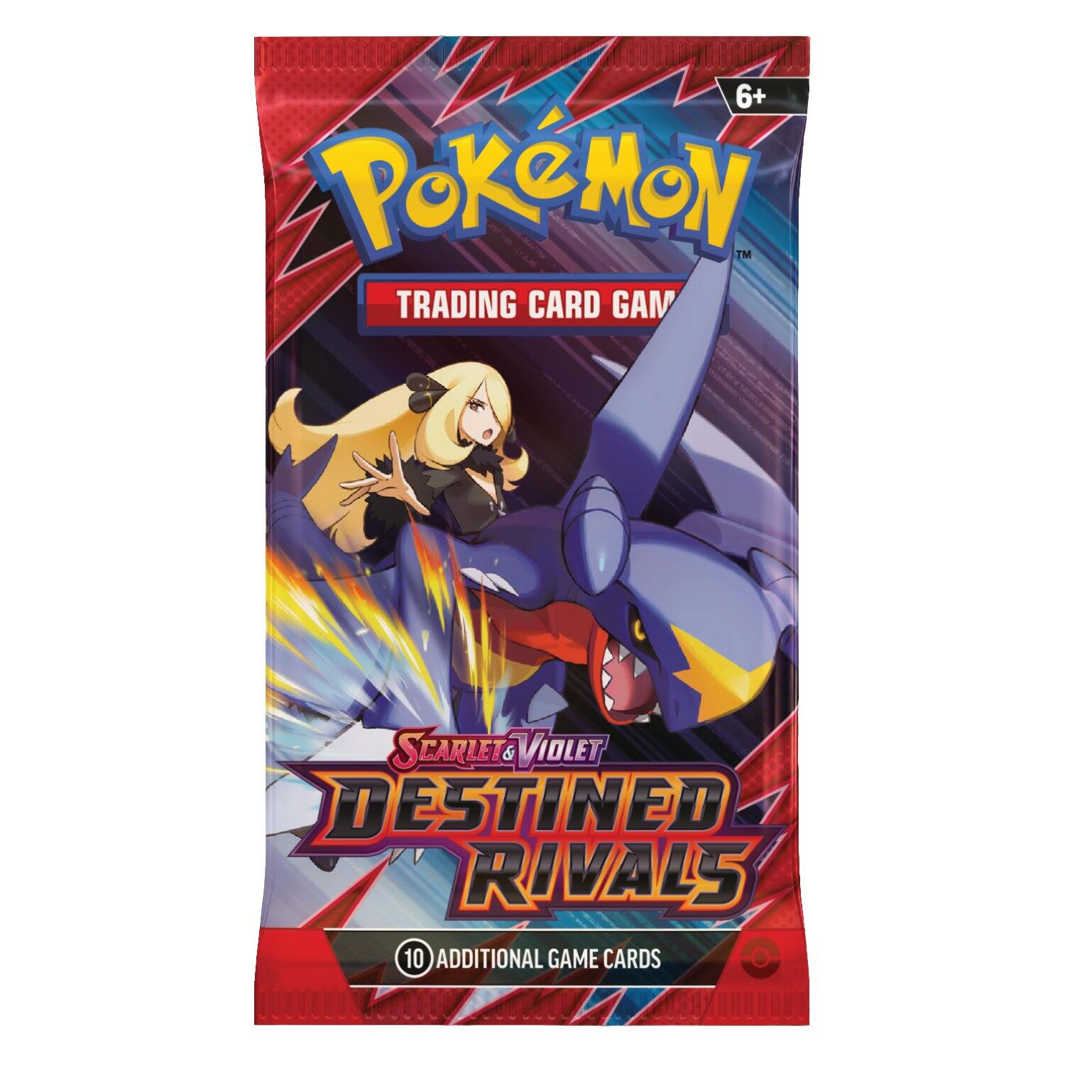 6+ Pokémon™ Trading Card Game Scarlet & Violet Destined Rivals 10 Additional Game Cards