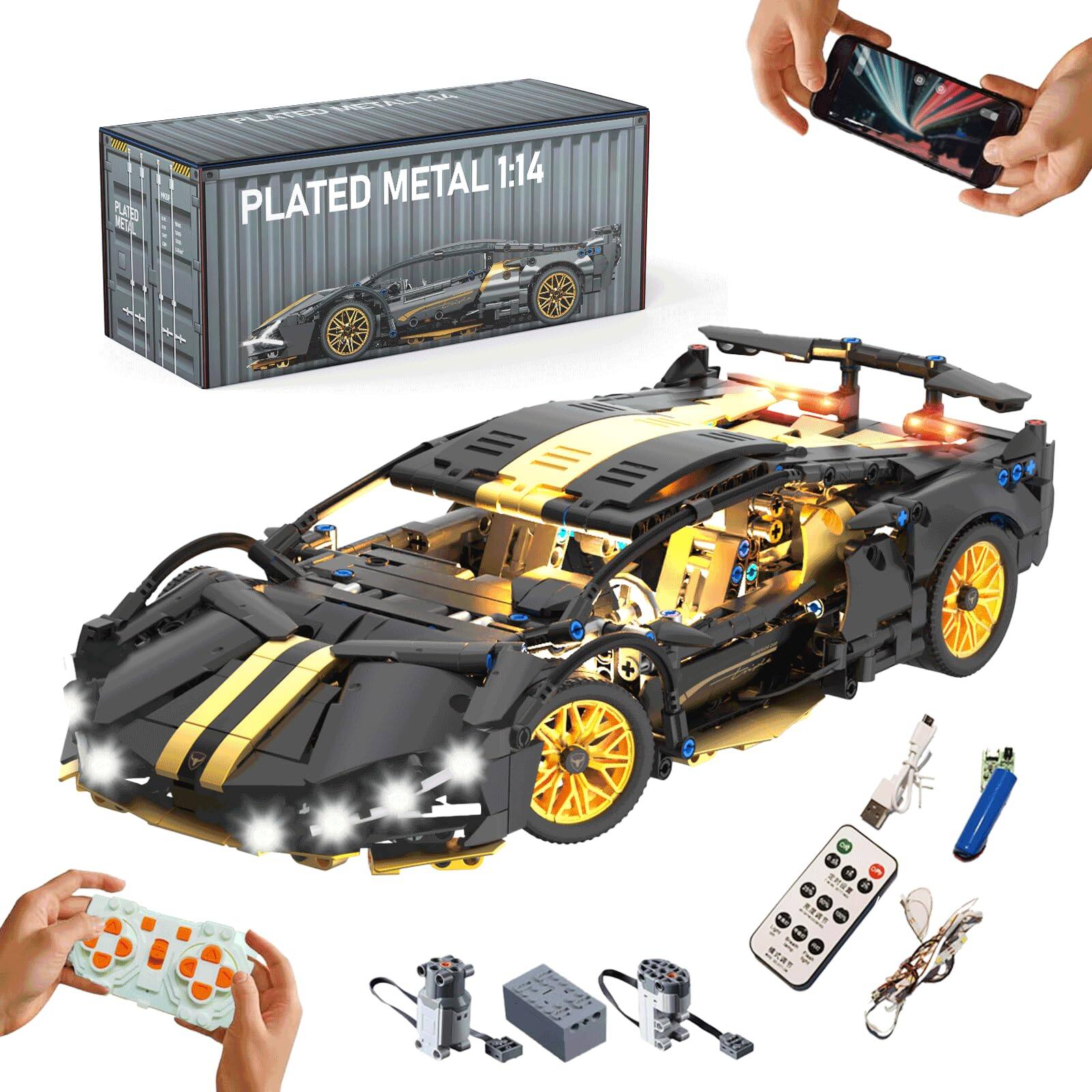 EZTW1 Sports Race Cars Building Set Car Kits For 8 12 And Up Adults 1 ...