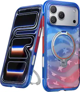 TORRAS - Ostand Q3 Air Soccer Limited Phone Case for Apple iPhone 17 Pro Max – Magnetic Kickstand Slim Protective - USA