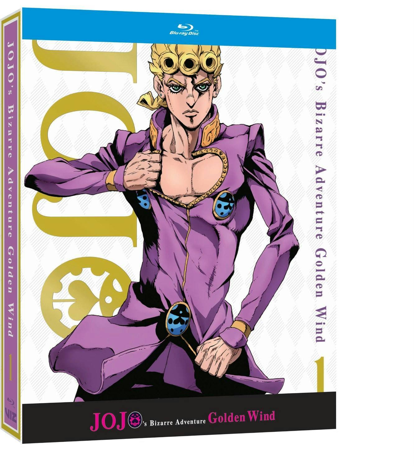 Angle. JoJo's Bizarre Adventure: Golden Wind Part 1 Limited Edition [Blu-Ray].
