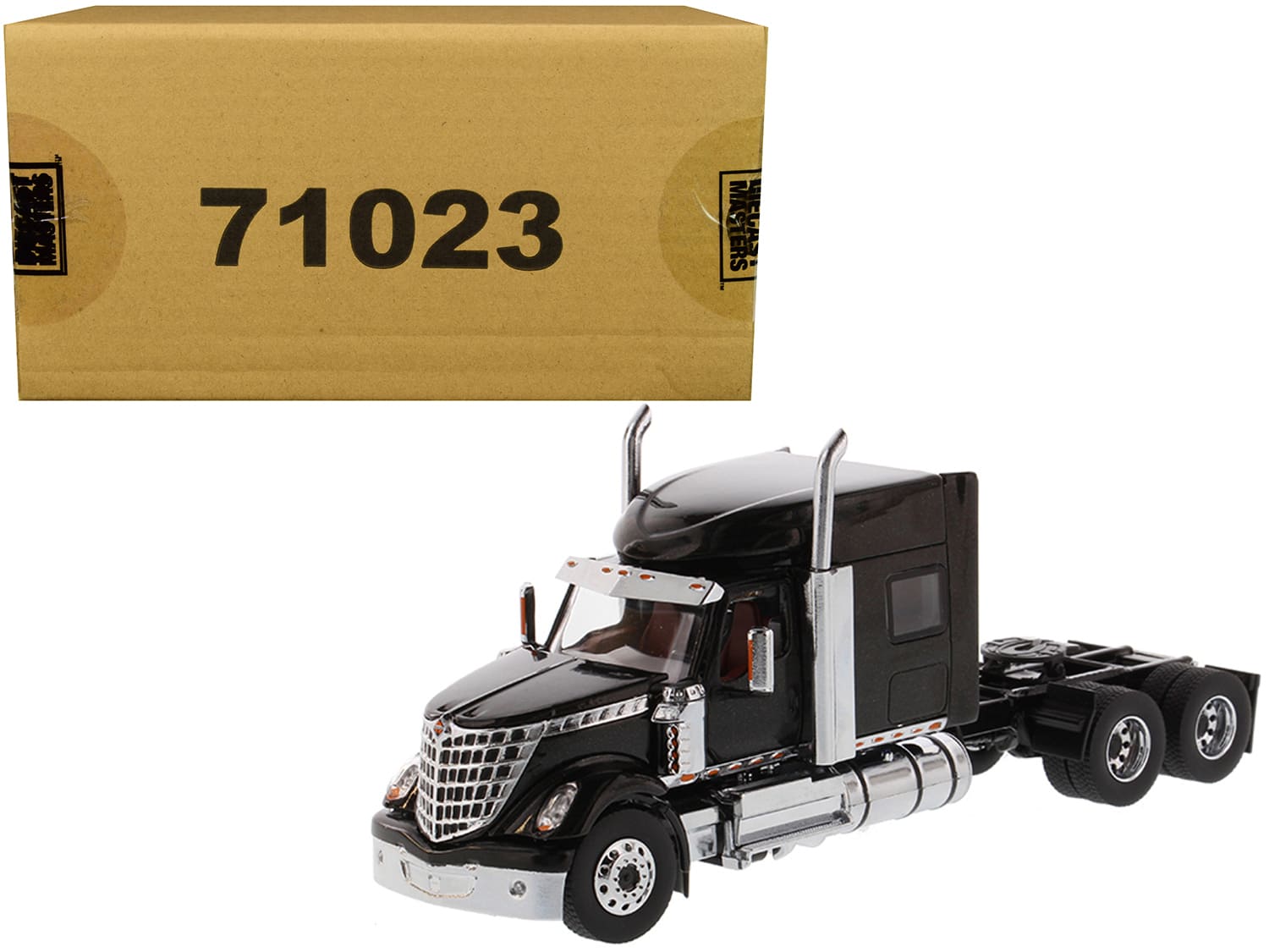 International LoneStar Sleeper Cab Truck Tractor Black 1/50 Diecast Model by Diecast Masters price history on PriceWatchPro